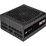 Corsair RM750 (2021), 750 Watt voeding Zwart, 4x PCIe, Full kabel-management