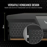 Corsair Vengeance 16 GB DDR5-5200 (2x 8 GB) werkgeheugen Zwart, CMK16GX5M2B5200C40, XMP 3.0