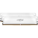 Crucial 32 GB DDR5-6000 (2x 16 GB) Dual-Kit werkgeheugen Wit, CP2K16G60C36U5W, XMP 3.0, EXPO
