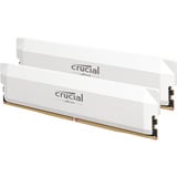 Crucial 32 GB DDR5-6000 (2x 16 GB) Dual-Kit werkgeheugen Wit, CP2K16G60C36U5W, XMP 3.0, EXPO