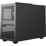 DeepCool CH160 PLUS mini tower behuizing Zwart | 2x USB-A | 1x USB-C | Tempered Glass