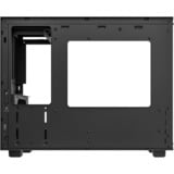 DeepCool CH160 PLUS mini tower behuizing Zwart | 2x USB-A | 1x USB-C | Tempered Glass