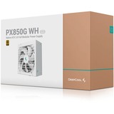 DeepCool PX850G, 850 Watt voeding  Wit, 3x PCIe, Kabelmanagement
