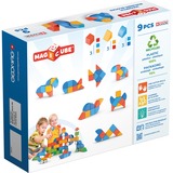 GEOMAG Magicube 3 Shapes Recycled Animals Constructiespeelgoed 9-delig