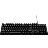 Logitech G413 SE Mechanical, gaming toetsenbord Zwart, BE Lay-out, Witte leds