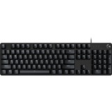 Logitech G413 SE mechanisch gaming toetsenbord Zwart, BE lay-out (AZERTY), 100%, Witte leds