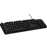 Logitech G413 SE mechanisch gaming toetsenbord Zwart, BE lay-out (AZERTY), 100%, Witte leds