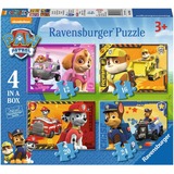 Ravensburger Paw Patrol - Puppies op pad Puzzel 12, 16, 20 en 24 stukjes