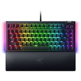 Razer BlackWidow V4 75% RGB mechanisch gaming toetsenbord Zwart, US lay-out (QWERTY), Razer Orange, 75%, Hot-swappable