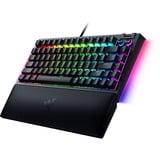 Razer BlackWidow V4 75%, gaming toetsenbord Zwart, US lay-out, Razer Orange, RGB leds, TKL, Doubleshot ABS, hot swap