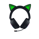 Razer Kraken Kitty V3 Pro Black over-ear gaming headset Zwart, RGB, 2.4 GHz / Bluetooth / USB