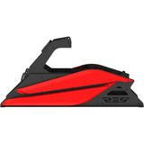 Res-Tech GT Cockpit racing simulator Zwart/rood