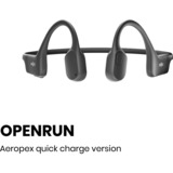 Shokz OpenRun beengeleiding technologie hoofdtelefoon Zwart