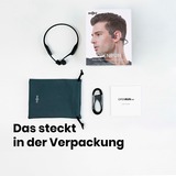 Shokz OpenRun beengeleiding technologie hoofdtelefoon Zwart