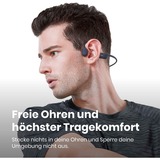 Shokz OpenRun beengeleiding technologie hoofdtelefoon Zwart