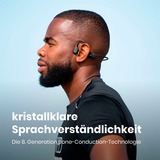 Shokz OpenRun beengeleiding technologie hoofdtelefoon Zwart