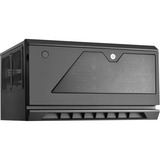 SilverStone CS381B v1.1 Rack behuizing Zwart | 2x USB-A 3.2 (5 Gbit/s) | 2x Audio