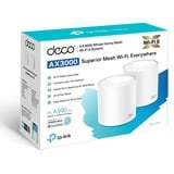 TP-Link DECO X50 mesh router Wit, 2 stuks