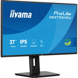 iiyama ProLite XB2792HSU-B1 27" monitor Zwart (mat), 120Hz, HDMI, DisplayPort, USB, Audio