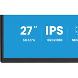 iiyama ProLite XB2792HSU-B1 27" monitor Zwart (mat), 120Hz, HDMI, DisplayPort, USB, Audio