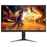 AOC CQ27G4Z2 27" curved gaming monitor Zwart/rood, 1x DisplayPort, 2x HDMI, 260 Hz / 400 Hz