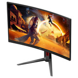 AOC CQ27G4Z2 27" curved gaming monitor Zwart/rood, 1x DisplayPort, 2x HDMI, 260 Hz / 400 Hz