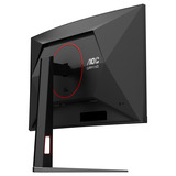 AOC CQ27G4Z2 27" curved gaming monitor Zwart/rood, 1x DisplayPort, 2x HDMI, 260 Hz / 400 Hz