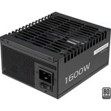 ASUS Pro WS Platinum modulaire 1600 watt voeding  Zwart, 2x 12V-2x6