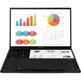 ASUS Zenbook Duo OLED (UX8406CA-QL038W) 14"  laptop Donkergrijs | Core Ultra 7 255H | Arc 140T | 32 GB | 1 TB SSD