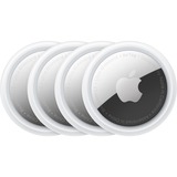 Apple AirTag detectieapparaten Wit/zilver, 4 stuks