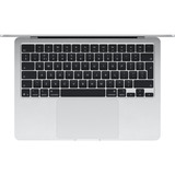 Apple MacBook Air 13" 2025 (MW0X3FN/A) laptop Zilver | M4 | 10-Core GPU | 16 GB | 512 GB SSD
