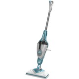 BLACK+DECKER BHSM168DSM 1600W Steam-mop met SteaMitt, deltavoet en 13 accessoires stoomreiniger Wit/blauwgrijs