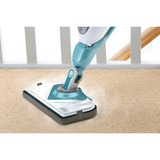 BLACK+DECKER BHSM168DSM 1600W Steam-mop met SteaMitt, deltavoet en 13 accessoires stoomreiniger Wit/blauwgrijs