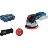 Bosch GEX 18V-125 solo excentrische schuurmachine blauw/zwart, Accu en oplader niet inbegrepen