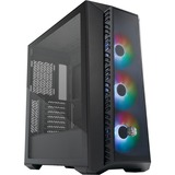Cooler Master MasterBox 520 Mesh Tower-behuizing Zwart | USB 3.0 | Window-kit