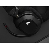 Corsair HS80 RGB WIRELESS gaming headset Zwart, Pc, PlayStation 4, PlayStation 5