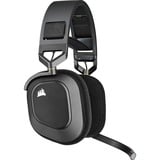 Corsair HS80 RGB WIRELESS over-ear gaming headset Zwart, Pc, PlayStation 4, PlayStation 5