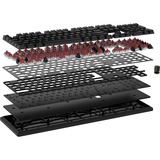 Corsair K70 CORE RGB Mechanisch, gaming toetsenbord Zwart, US lay-out, Corsair Red, RGB leds, ABS Double shot Keycaps