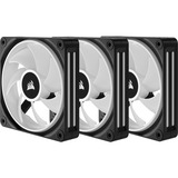 Corsair iCUE Link QX120 RGB Starter-Kit case fan Zwart