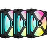 Corsair iCUE Link QX120 RGB Starter-Kit case fan Zwart