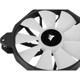 Corsair iCUE SP140 RGB ELITE Performance + Lighting Node CORE case fan Zwart, 2 stuks, 4-pins PWM fan-connector