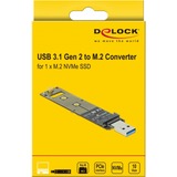 DeLOCK Converter voor M.2 NVMe PCIe SSD convector 
