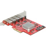 DeLOCK PCIe x4 > 4x extern USB-A 3.2 Gen 2 usb-controller 