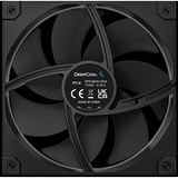 DeepCool FT14 case fan Zwart, 4-pins PWM fan-connector