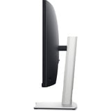 Dell P3424WEB 34.1" Curved UltraWide monitor Zilver/zwart, HDMI, DisplayPort, USB, Audio, Webcam