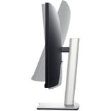 Dell P3424WEB 34.1" Curved UltraWide monitor Zilver/zwart, HDMI, DisplayPort, USB, Audio, Webcam