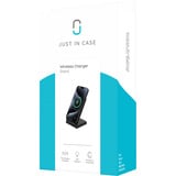 Just in Case Wireless Charger Stand 15 W         Zwart