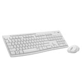 Logitech MK295 Silent Wireless Keyboard and Mouse Combo, desktopset Grijs, US lay-out