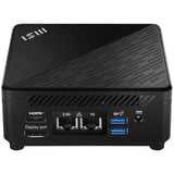 MSI Cubi 5 12M-457EU pc-systeem Zwart | Core i7-1255U | Iris Xe Graphics | 16 GB | 512 GB SSD