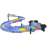 Mattel Hot Wheels Mario Kart Rainbow Road Track Set Racebaan Inclusief twee exclusieve voertuigen